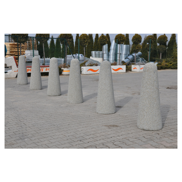 Betonowy słupek parkingowy wys. 110cm Ø 20/40cm kod: 347