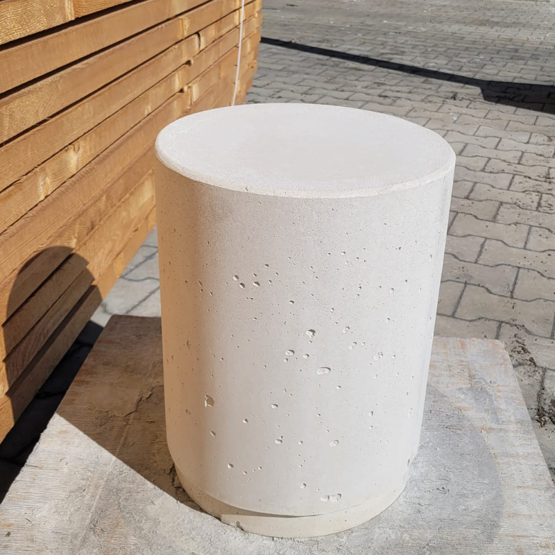 Słupek z betonu archit. wys. 40cm Ø 30cm kod: 350