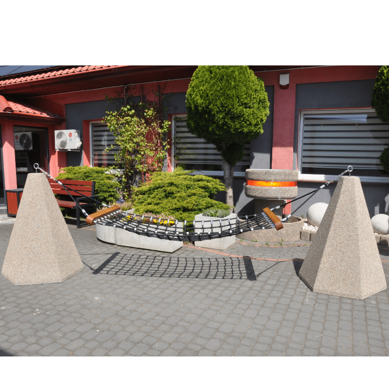 Betonowy słupek parkingowy wys. 125 cm 20/100cm kod: 352