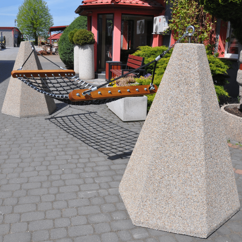 Betonowy słupek parkingowy wys. 125 cm 20/100cm kod: 352