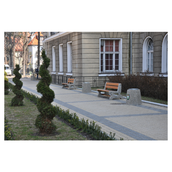 Ławka betonowa 200×63 wys. 75 kod: 402