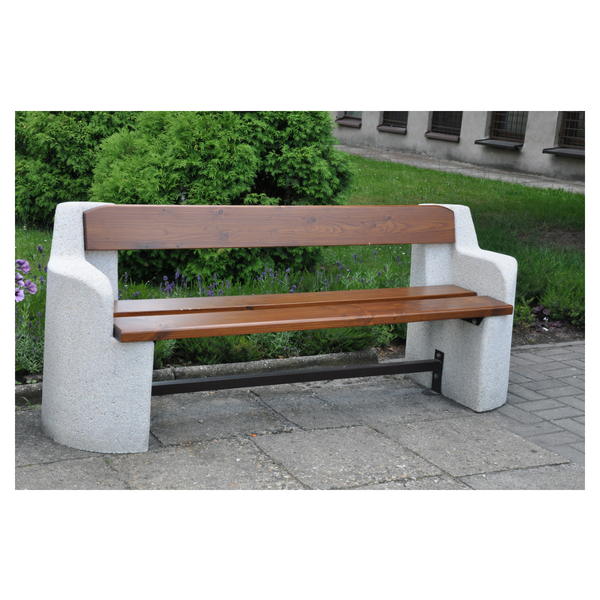 Ławka betonowa 190×56 wys. 80 kod: 404