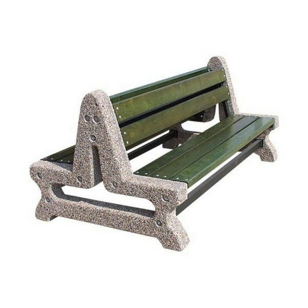 Ławka betonowa 200×116 wys. 94 kod: 406