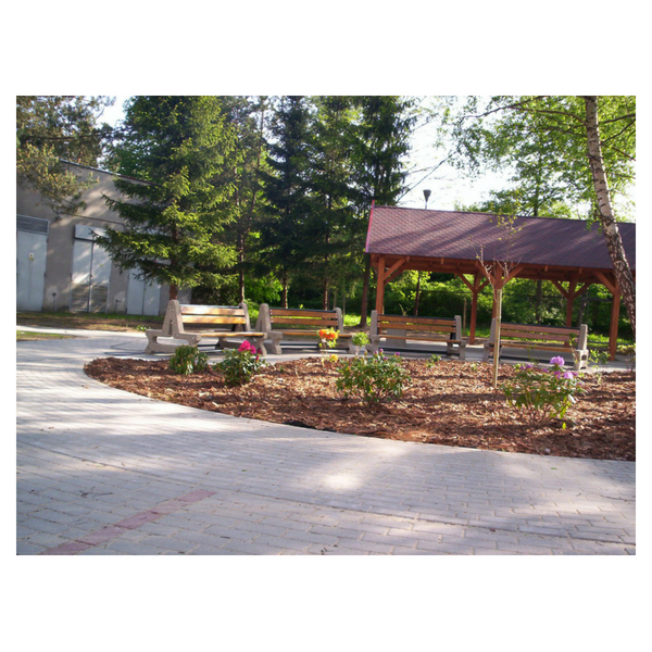 Ławka betonowa 200×116 wys. 94 kod: 406
