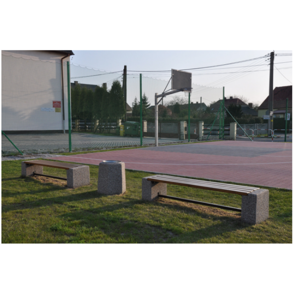 Ławka betonowa 200×45 wys. 45 kod: 407
