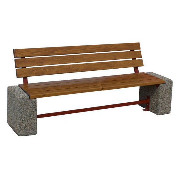 Ławka betonowa 200×45 wys. 80 kod: 408