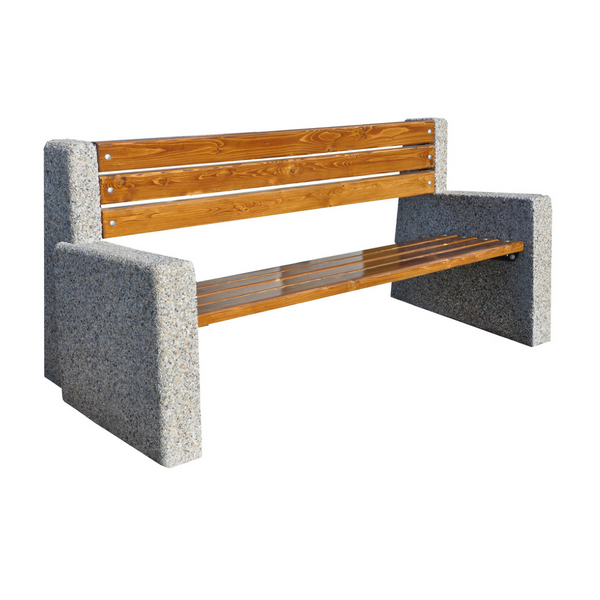 Ławka betonowa 185×80 wys. 84 kod: 415