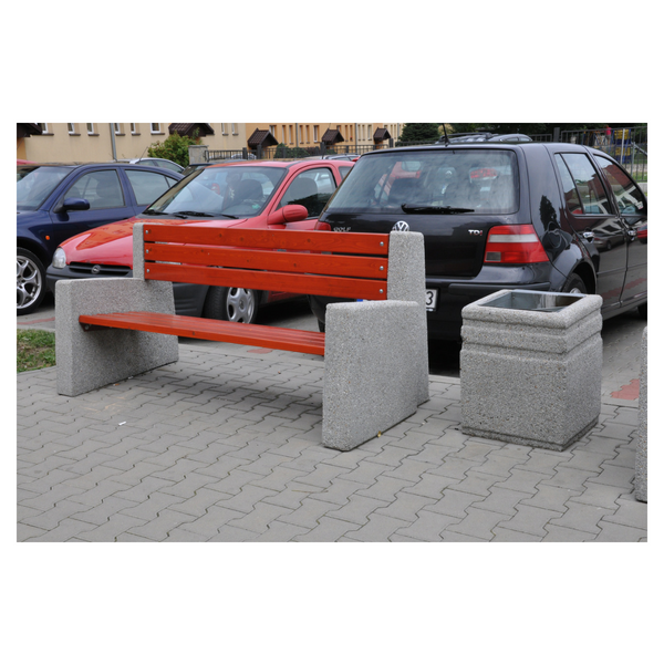 Ławka betonowa 185×80 wys. 84 kod: 415