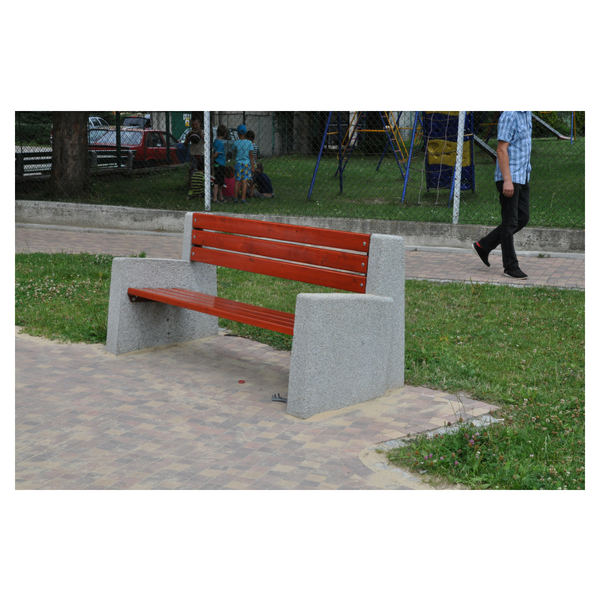 Ławka betonowa 185×80 wys. 84 kod: 415