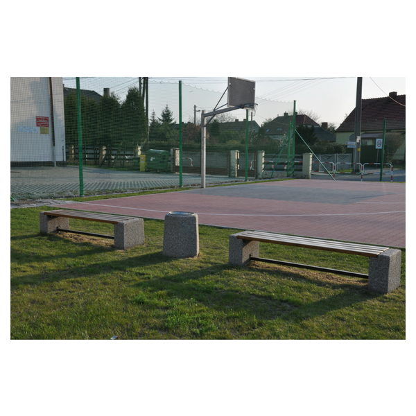 Ławka betonowa 200×53 wys. 45 kod: 419