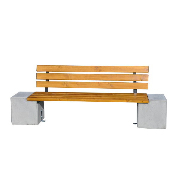 Ławka z betonu archit. 200×40 wys. 80 kod: 429A