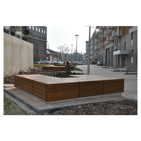 Ławka betonowa 100×100 wys. 66 kod: 431