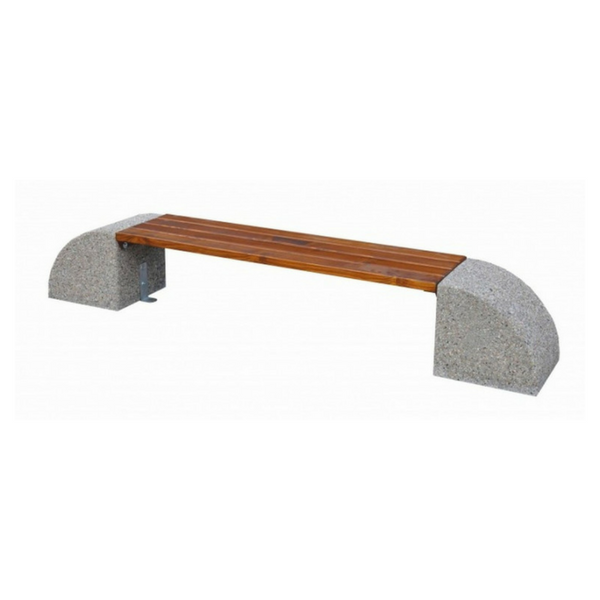 Ławka betonowa 240×40 wys. 38 kod: 440a