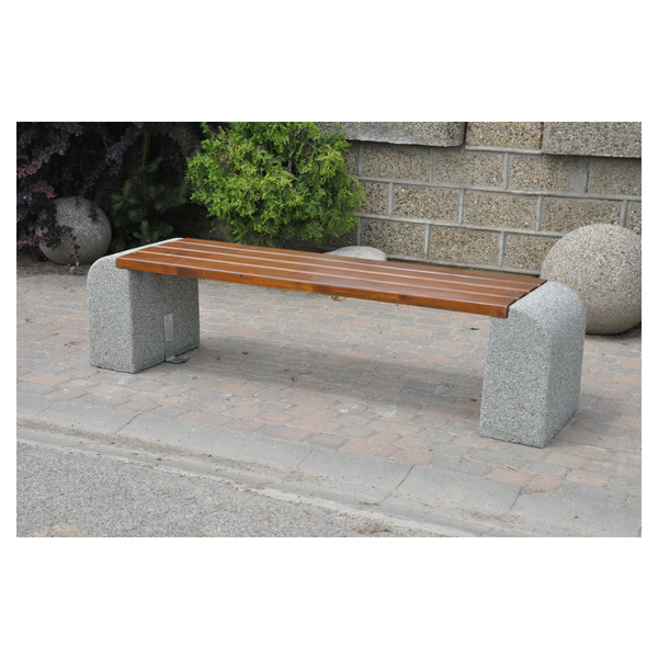 Ławka betonowa 180×45 wys. 44 kod: 449