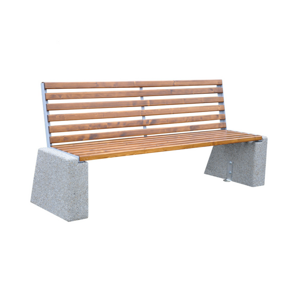 Ławka betonowa 197×60 wys. 87 kod: 452