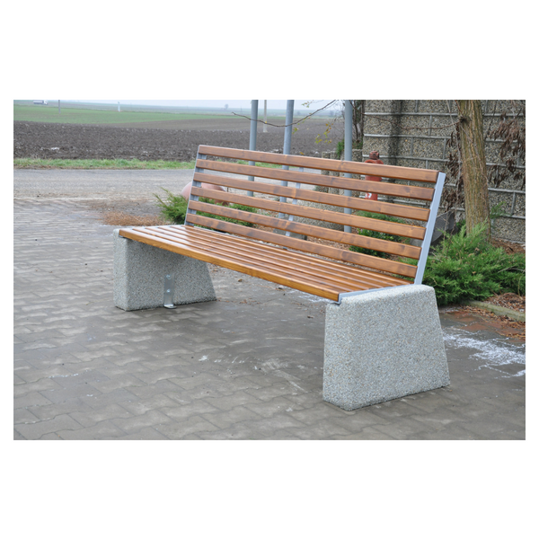 Ławka betonowa 197×60 wys. 87 kod: 452