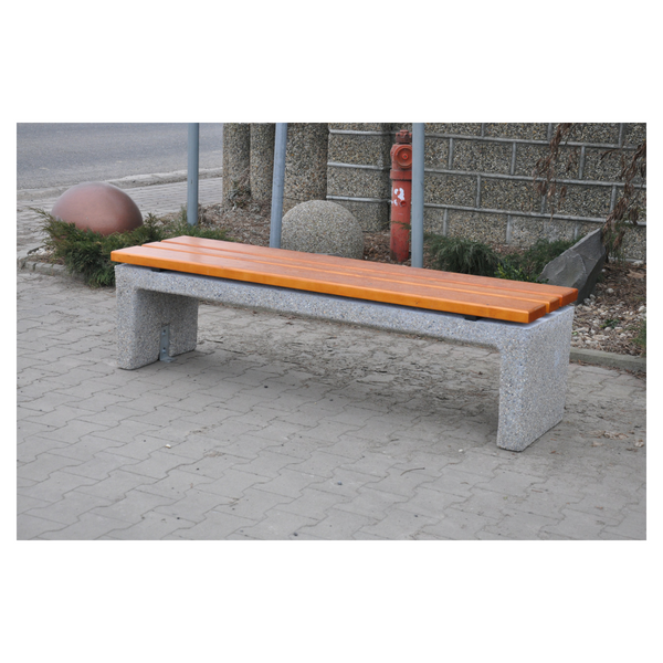 Ławka betonowa 170×46 wys. 48 kod: 453