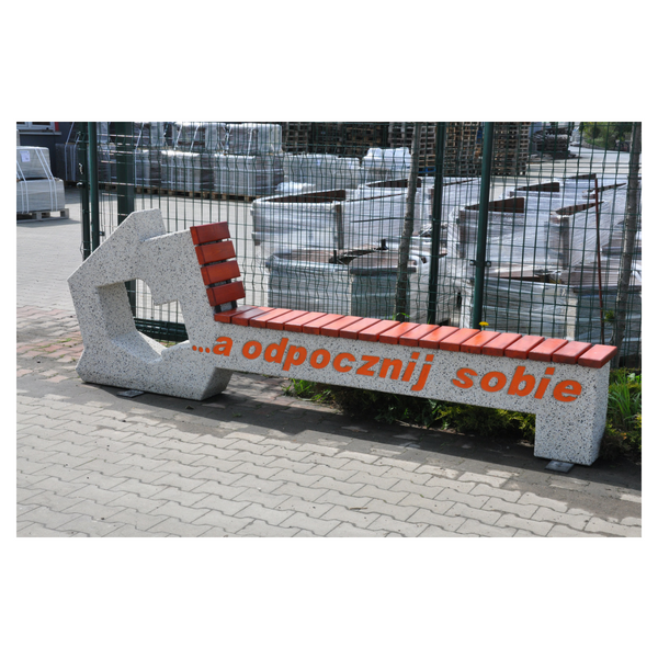 Ławka betonowa “Klucz” kod: 456