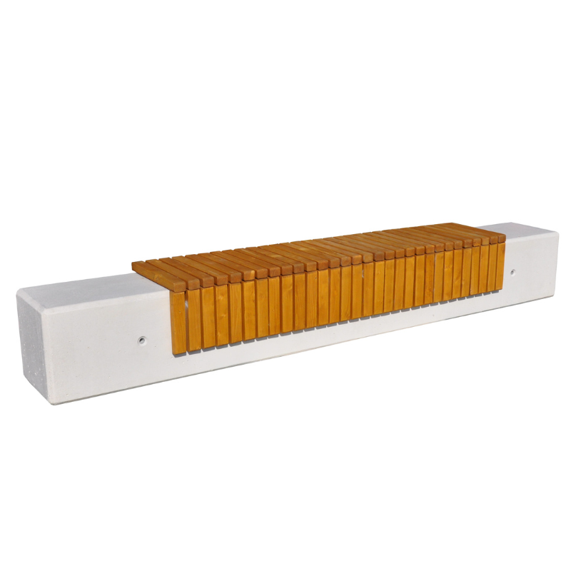 Ławka z betonu archit. 300×46 wys. 46 kod: 460