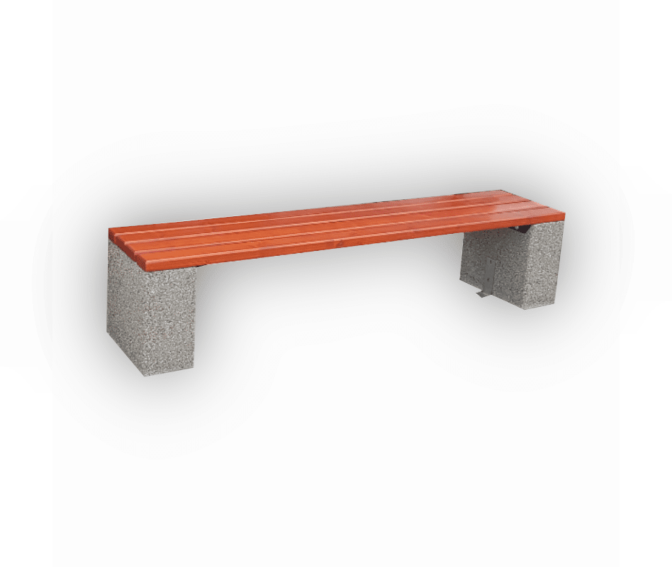 Ławka betonowa 200×45 wys. 46 kod: 461B