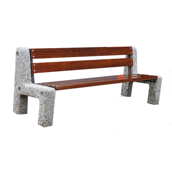 Ławka betonowa 200×63 wys. 75 kod: 462