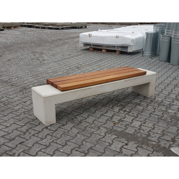 Ławka z betonu archit. 200×45 wys. 45 kod: 465B