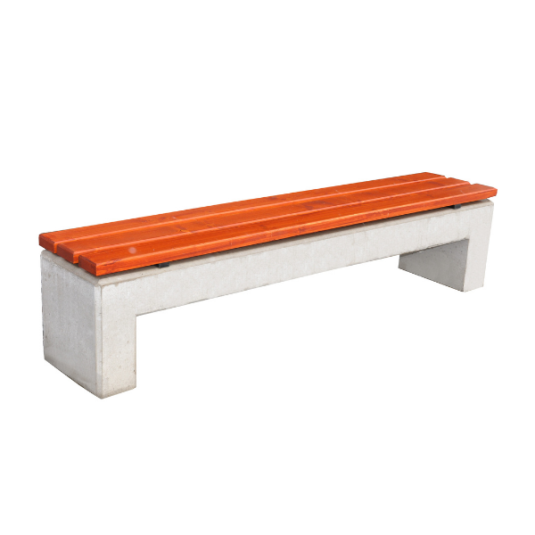 Ławka z betonu archit. 200×40 wys. 46 kod: 465C
