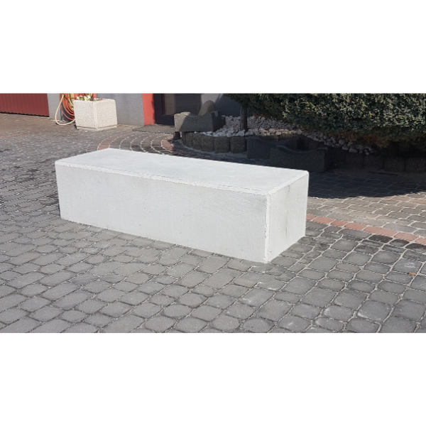 Ławka z betonu archit. 150×50 wys. 42 kod: 471
