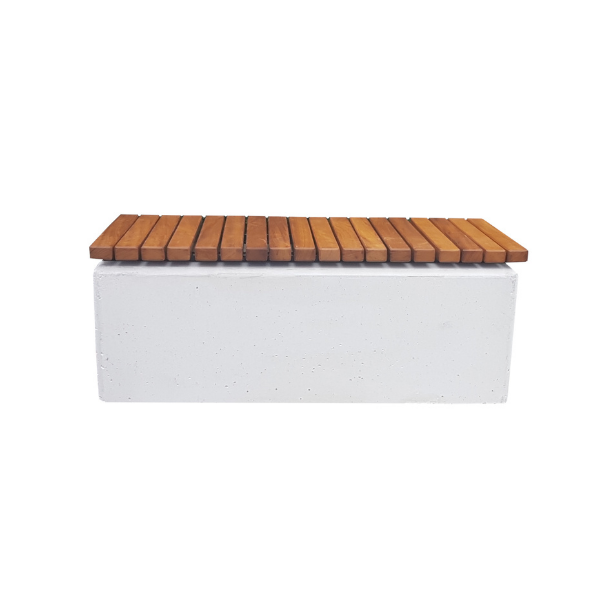 Ławka z betonu archit. 100×50 wys. 48 kod: 476B