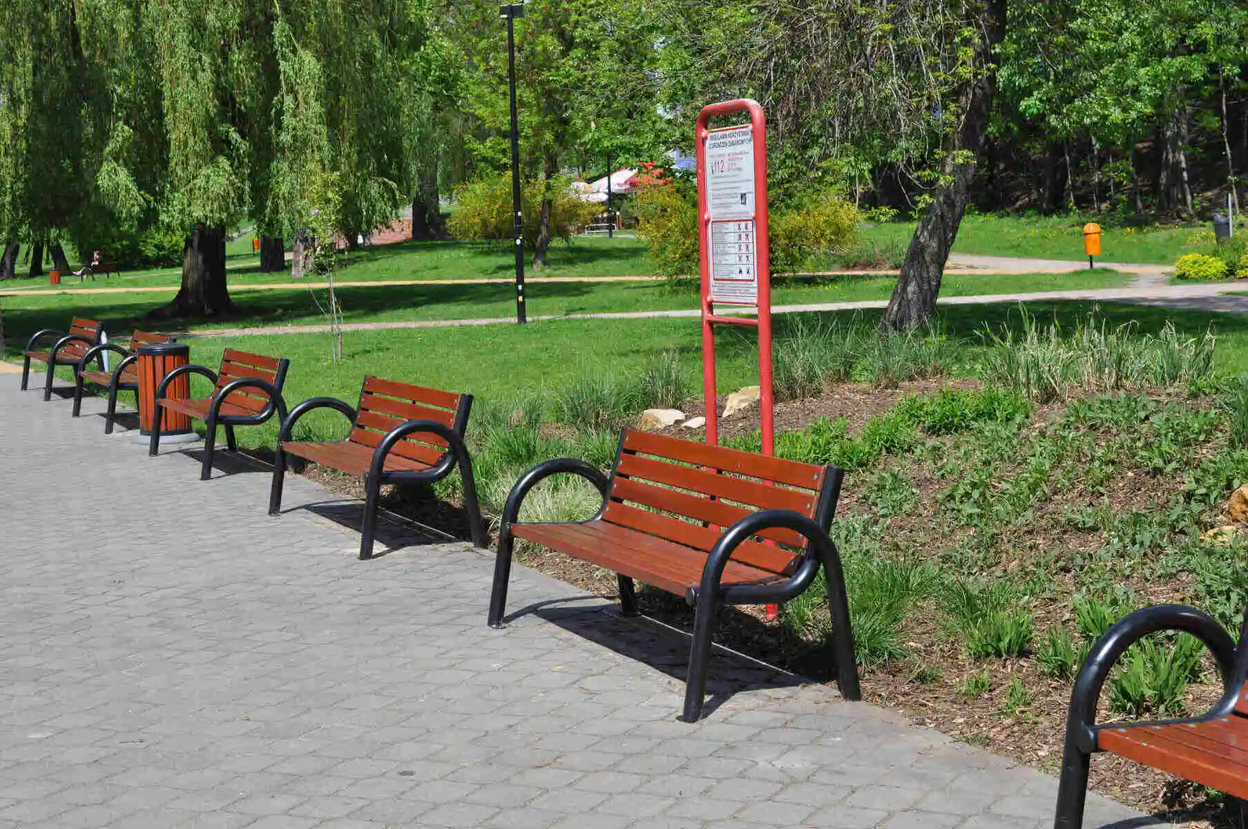 Ławka metalowa CLASIC II