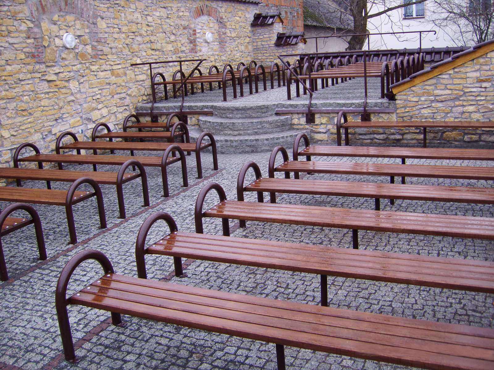 Ławka metalowa CLASIC I