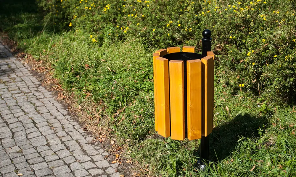 Kosz na śmieci Genewa