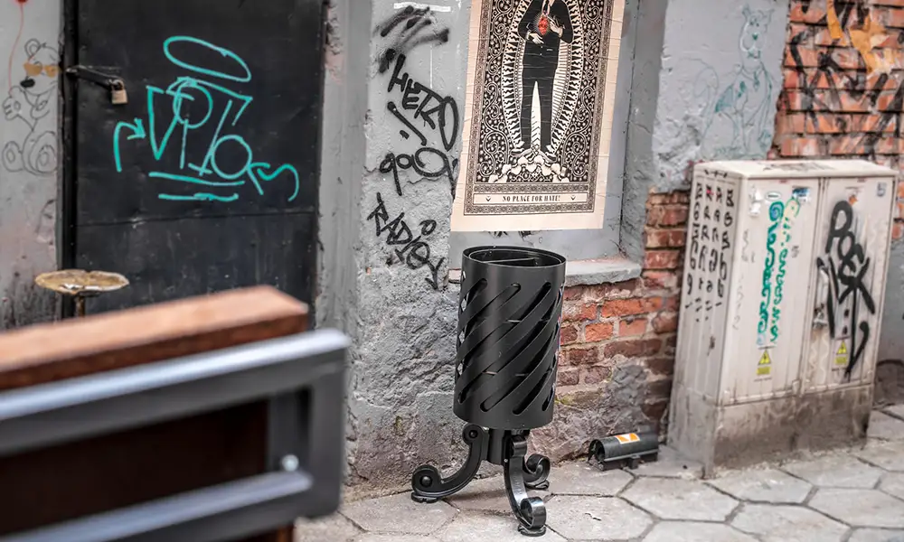 Kosz na śmieci Praga III