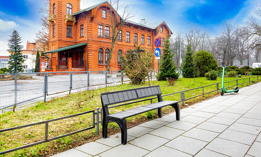 Ławka parkowa Split WPC