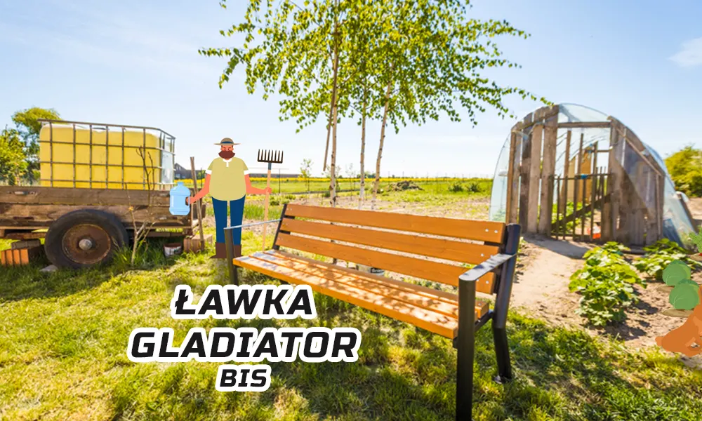 Ławka parkowa Gladiator Bis