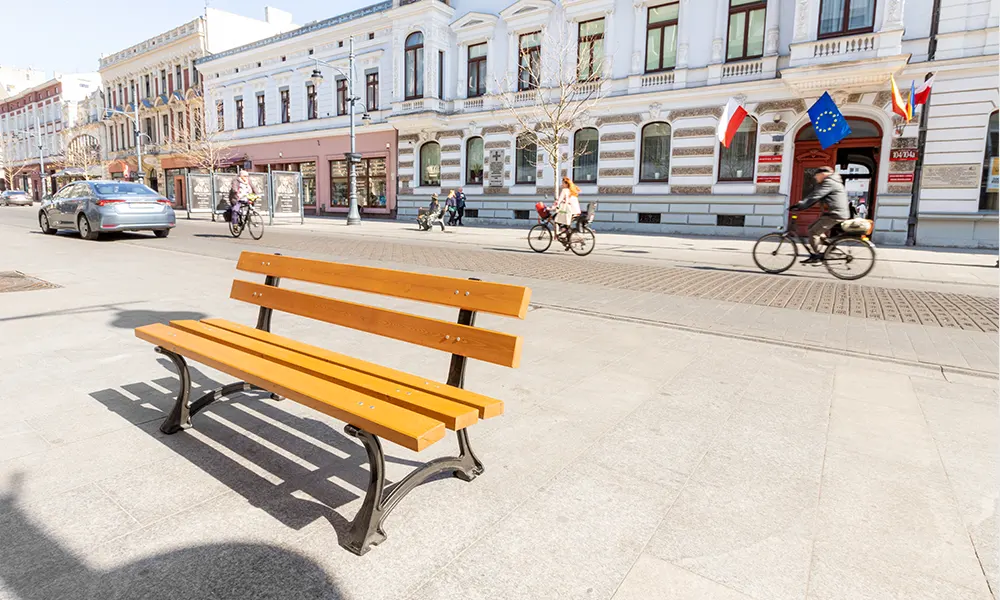 Ławka parkowa Łódzka