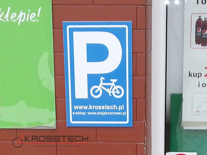 Tabliczka-parking na rowery