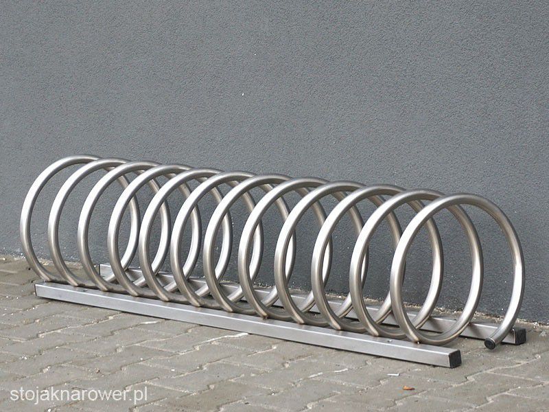 Stojak na rowery VIRO-SPIRALA Ø 25mm /140cm