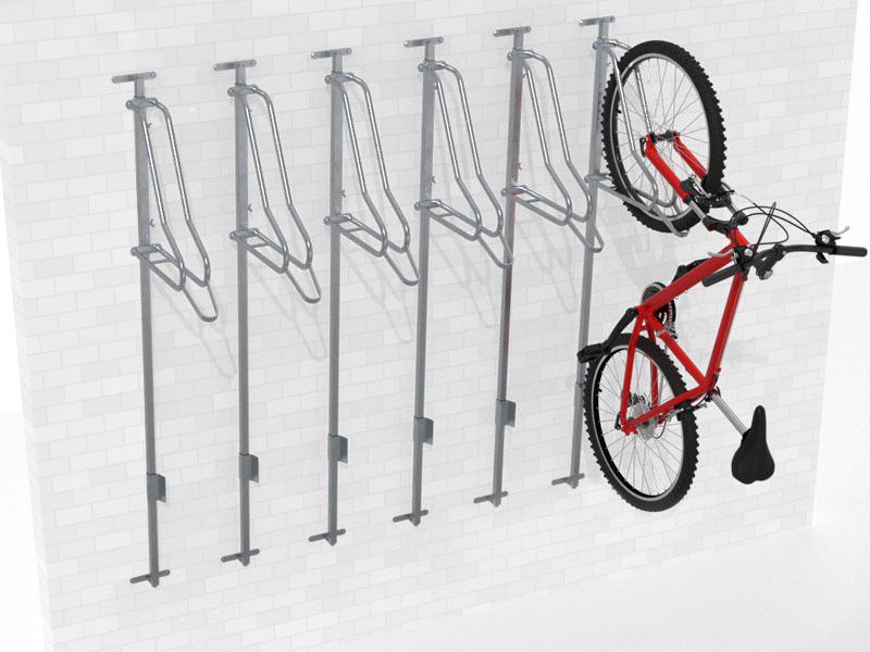 Wieszak na rowery LIFT-6 PREMIUM (6 stanowisk)