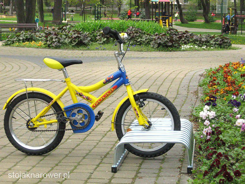 Stojak rowerowy "Puchatek"