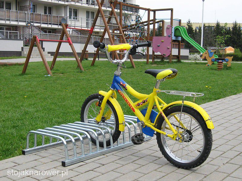 Stojak rowerowy "Puchatek"