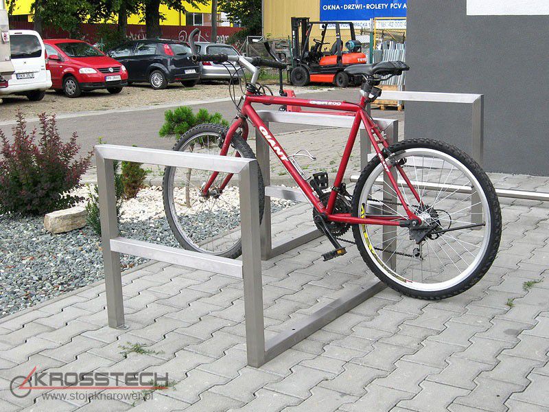Stojak rowerowy IRYS III z poprzeczką