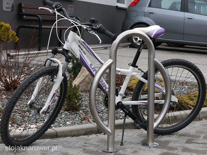 Stojak rowerowy "Łuczek II" inox