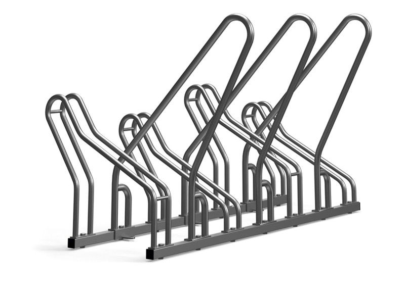 Stojak rowerowy CROSS SAVE-4 z barierkami