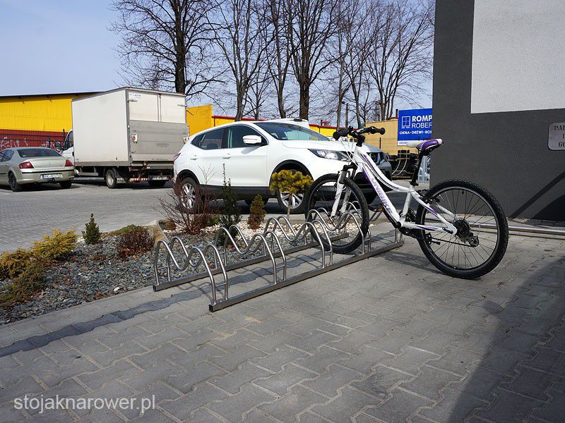 Stojak rowerowy SMILE-3 inox
