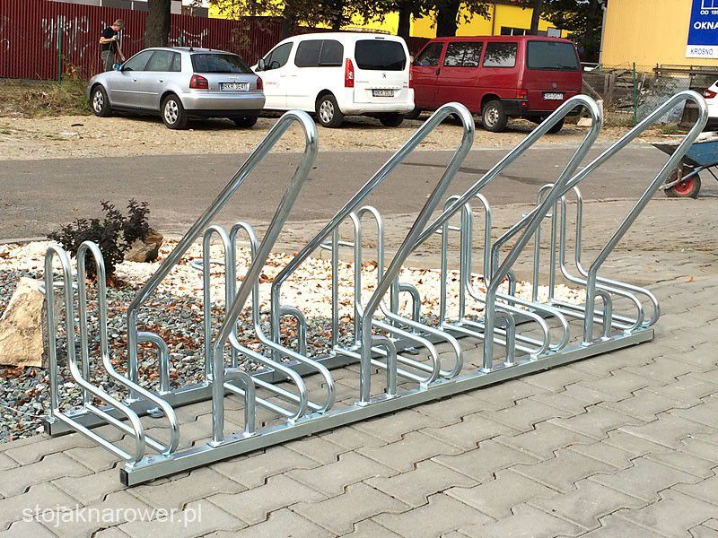 Stojak na rowery RAD-3 z barierką