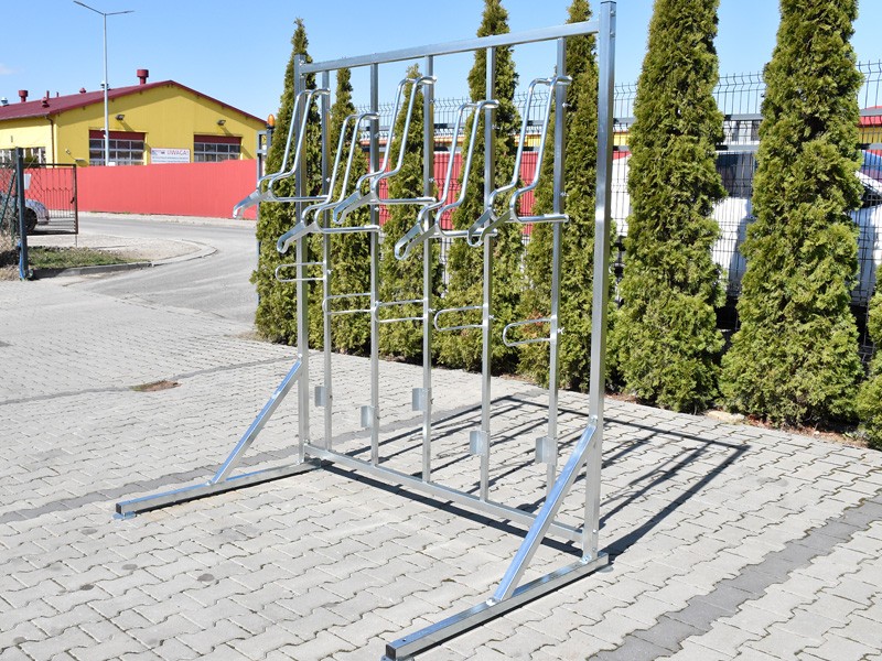 Wieszak LIFT PREMIUM-12 (12 stanowisk) z konstrukcją i uchwytami