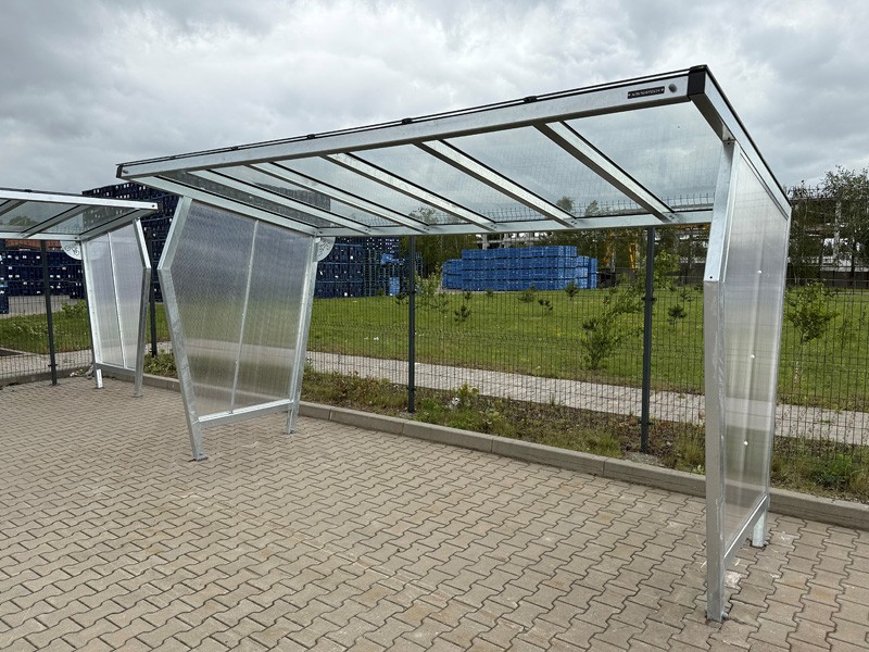 Wiata rowerowa "AURORA I" na 10 rowerów / 420cm