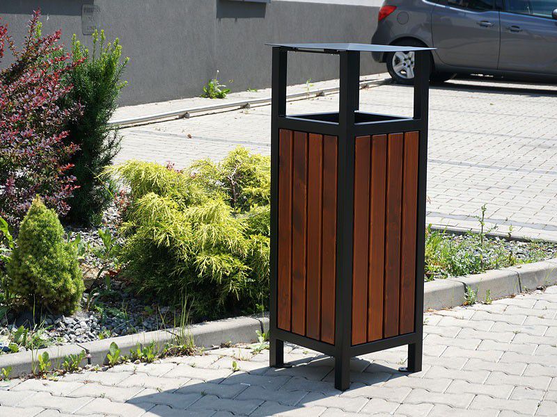 Kosz Onyx A z daszkiem
