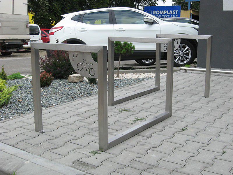 Stojak rowerowy IRYS III+tabliczki